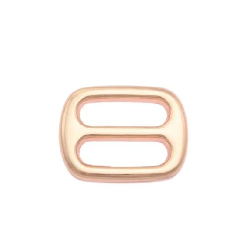 stop/stegring recht 25 mm rose gold